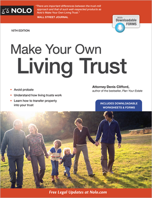 Make Your Own Living Trust 1413330576 Book Cover