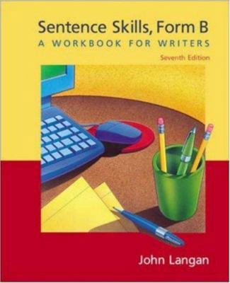 Sentence Skills: A Workbook for Writers, Form B 007282087X Book Cover