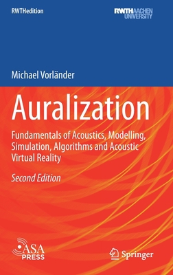 Auralization: Fundamentals of Acoustics, Modell... 3030512010 Book Cover