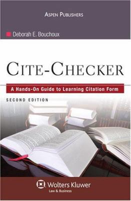 Cite-Checker: A Hands-on Guide to Learning Cita... 0735571228 Book Cover