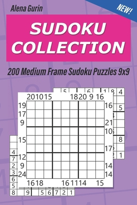 Sudoku Collection: 200 Medium Frame Sudoku Puzz... 1691641294 Book Cover