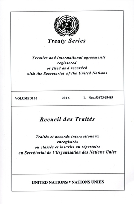 Treaty Series 3110 9219009730 Book Cover