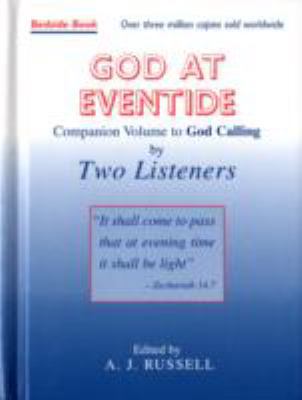 God at Eventide : Companion Volume to 'God Calling 1903019419 Book Cover
