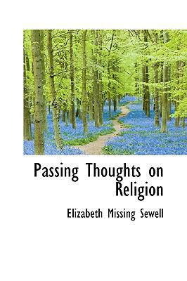 Passing Thoughts on Religion 055936542X Book Cover