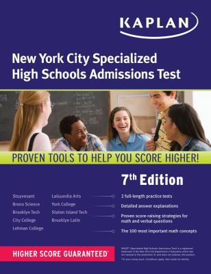 Kaplan New York City Specialized High School Ad... 1609788273 Book Cover