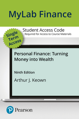 Mylab Finance with Pearson Etext -- Access Card... 0137504187 Book Cover