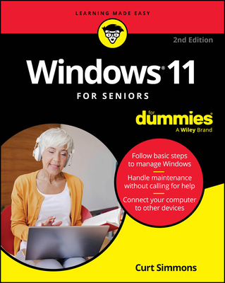 Windows 11 for Seniors for Dummies, 2nd Edition 1394276915 Book Cover