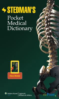 Stedman's Pocket Medical Dictionary B01CCPWZWQ Book Cover