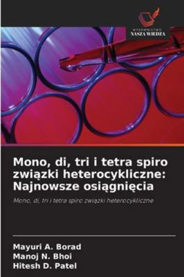 Mono, di, tri i tetra spiro zwi&#261;zki hetero... [Polish] 3841682103 Book Cover