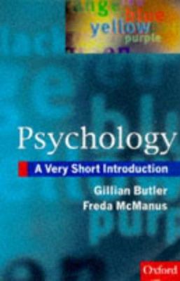 Psychology: A Very Short Introduction 0192853236 Book Cover