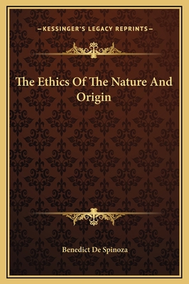 The Ethics Of The Nature And Origin 1169199615 Book Cover