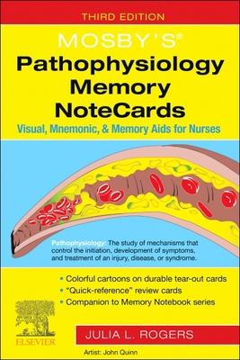 Mosby's(r) Pathophysiology Memory Notecards: Vi... 0323832296 Book Cover