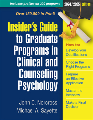 Insider's Guide to Graduate Programs in Clinica... 1462553133 Book Cover