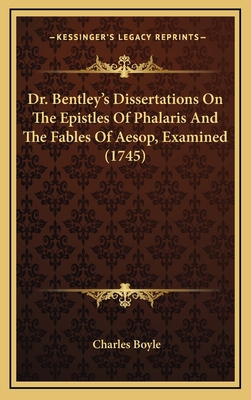 Dr. Bentley's Dissertations On The Epistles Of ... 1165980398 Book Cover