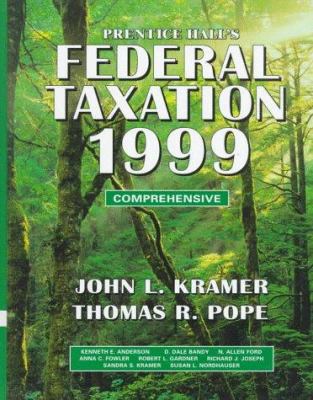 Prentice Hall's Federal Taxation 1999: Comprehe... 0136818188 Book Cover