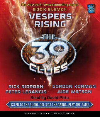 The 39 Clues Book 11: Vespers Rising - Audio [W... 0545293944 Book Cover