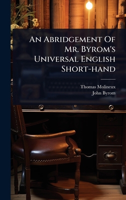 An Abridgement Of Mr. Byrom's Universal English... 1024938514 Book Cover