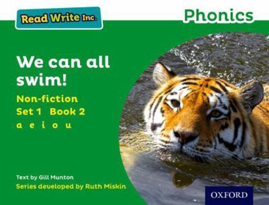 Read Write Inc. Phonics: We Can All Swim! (Gree... 0198373430 Book Cover