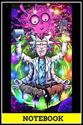 Rich and Morty notebook - best gift for Rich and Morty lovers: 6x9 inch, 120 pages, blank line, notepad, journal, Rich and Morty notebook, Rich and Morty office supplies