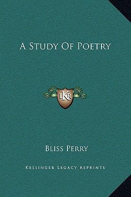 A Study Of Poetry 1169287735 Book Cover