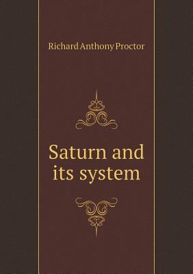 Saturn and its system 5518789114 Book Cover