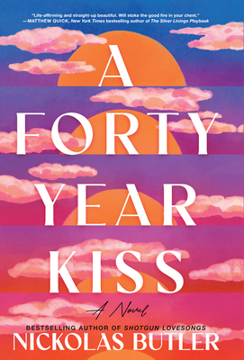 A Forty Year Kiss [Large Print] 1420521497 Book Cover