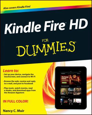 Kindle Fire HD for Dummies 1118422236 Book Cover