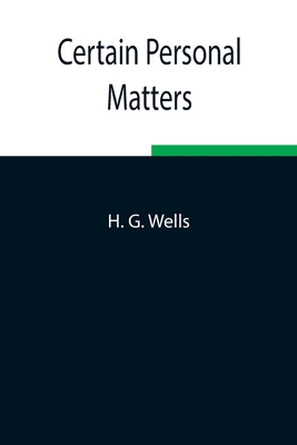 Certain Personal Matters 9354848664 Book Cover