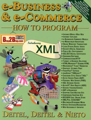 e-Business and e-Commerce How to Program 013028419X Book Cover