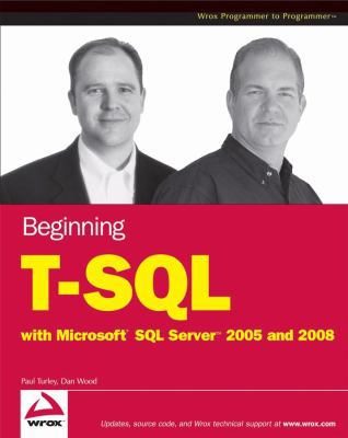 Begin T-SQL 2008 w/WS 0470257032 Book Cover