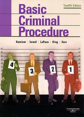 Basic Criminal Procedure: Cases, Comments and Q... 0314189882 Book Cover