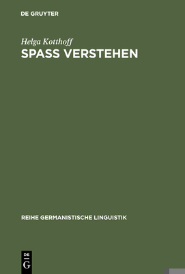 Spaß Verstehen [German] 3484311967 Book Cover