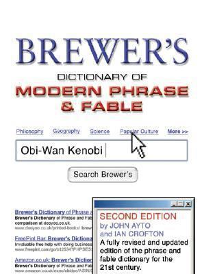 Brewer's Dictionary of Modern Phrase &d Fable 0304368091 Book Cover