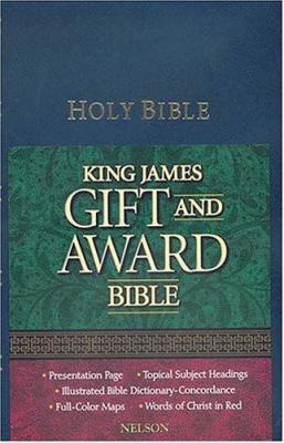 Gift and Award Bible-KJV 0840701985 Book Cover