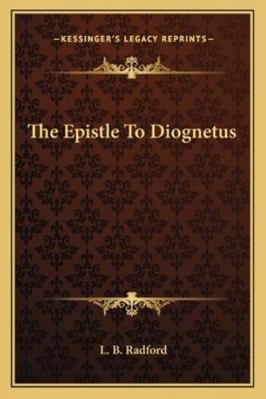 The Epistle To Diognetus 1163078824 Book Cover