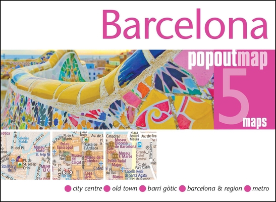 Barcelona Popout Map 1914515781 Book Cover