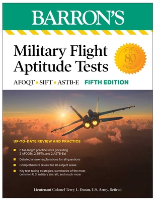 Military Flight Aptitude Tests, Fifth Edition: ... 1506288340 Book Cover