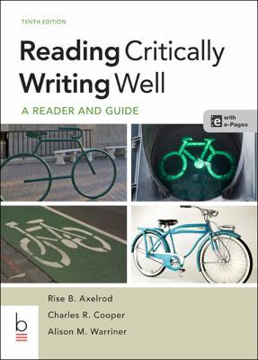 Reading Critically, Writing Well 1457638940 Book Cover