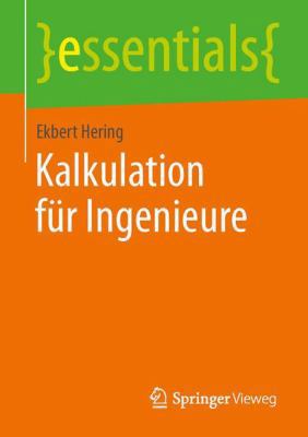 Kalkulation Für Ingenieure [German] 3658051981 Book Cover