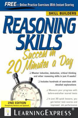 Reasoning Skills Success in 20 Minutes a Day [W... 1576857204 Book Cover