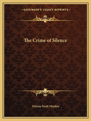 The Crime of Silence 1162599162 Book Cover