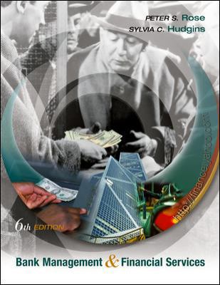 Bank Management and Financial Services 0072861630 Book Cover
