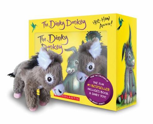 DINKY DONKEY, THE BOX SET+PLUSH+MINIBOOK 1775436128 Book Cover