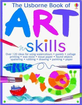 The Usborne Book of Art Skills Miniature Edition 0746068247 Book Cover