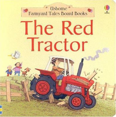 Red Tractor Board Book 0794504698 Book Cover