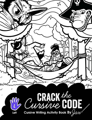 Crack the Cursive Code: Left-Handed Cursive Wri... B0CKVH9V2D Book Cover