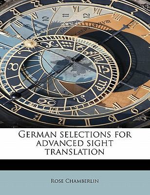 German Selections for Advanced Sight Translation 1241272743 Book Cover