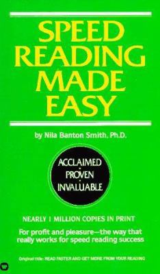 Speed Reading Made Easy 0446314420 Book Cover