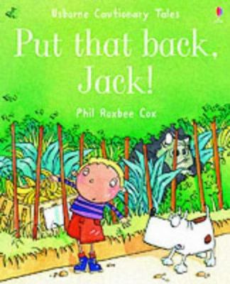 Give That Back, Jack! 0746052766 Book Cover