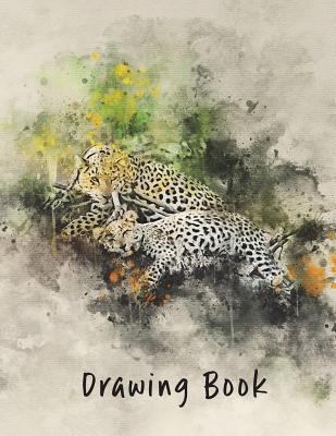 Drawing Book: Leopard 8.5x11 1723483796 Book Cover